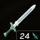 天空の白刃剣画像