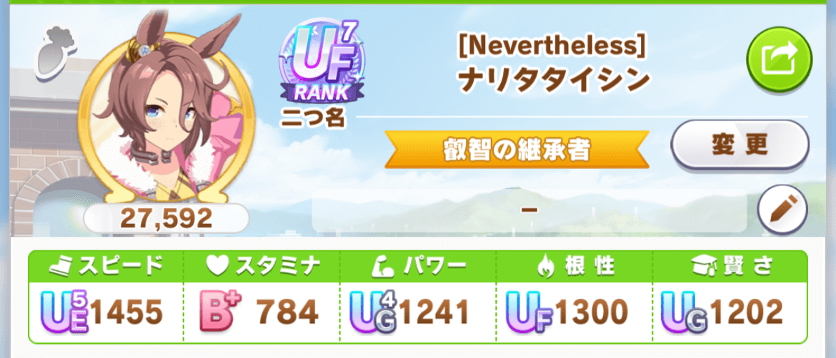 ステータスの目安