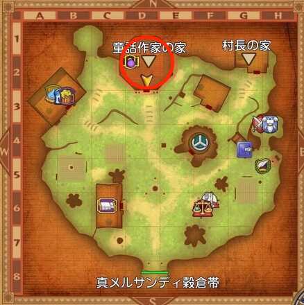 ウサギを追っての受注場所マップ