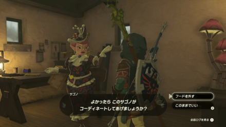 ハテノ村の防具屋で外せるようになる