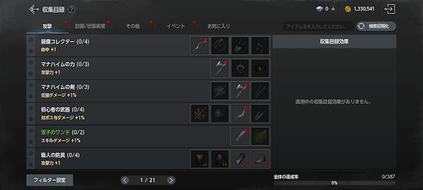 収集目録とは？