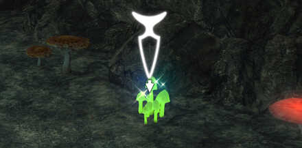 無人島のトモシビタケの入手オブジェクト画像