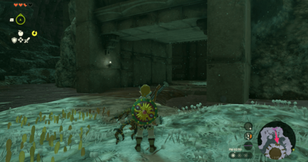 水上の闘技場の入口