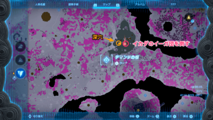 漁船の詳細マップ