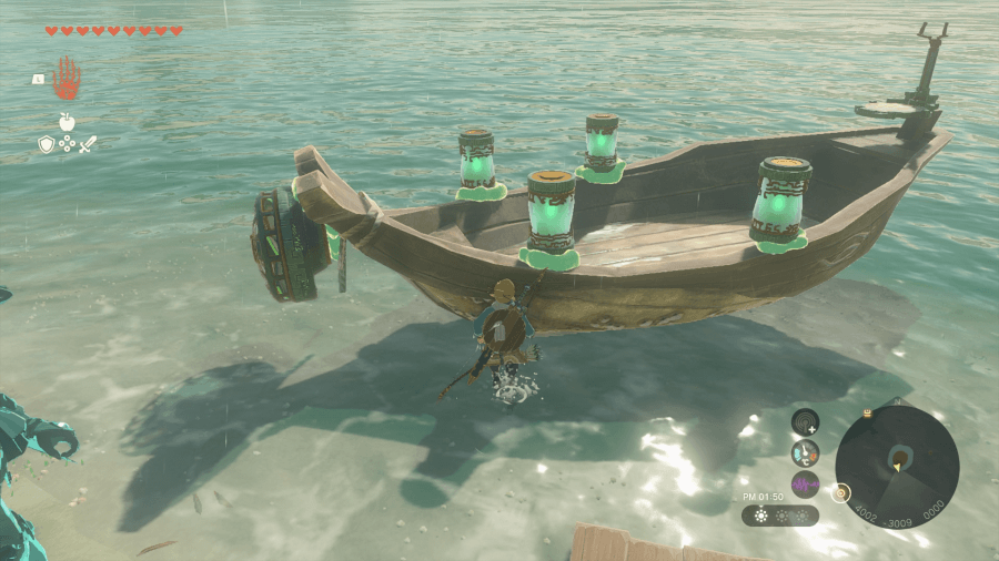 船は一艘だけ持ち帰ればOK