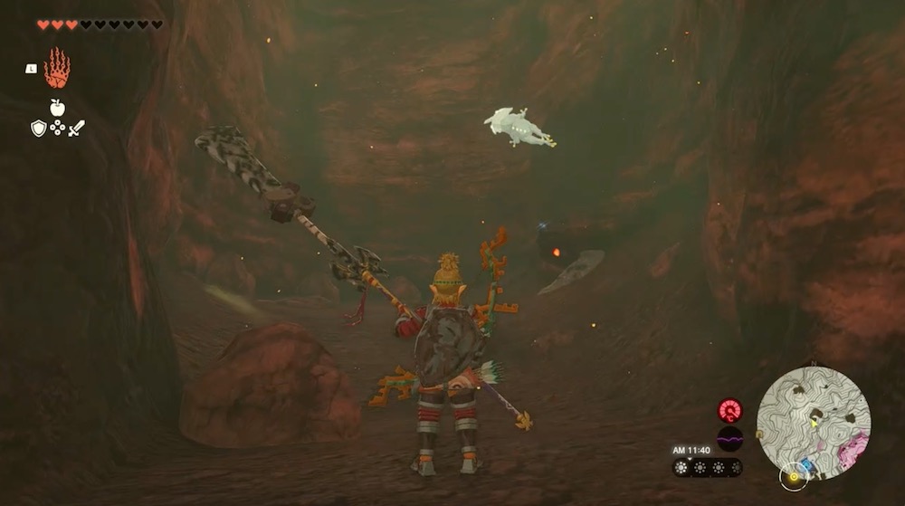 デスマウンテン西坑道のマップ