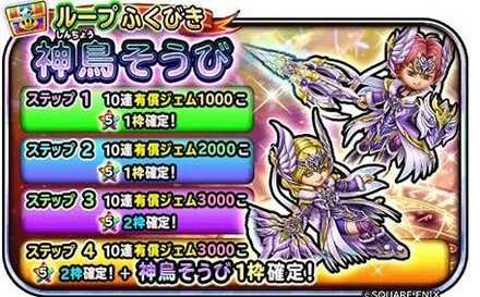 神鳥装備ガチャ