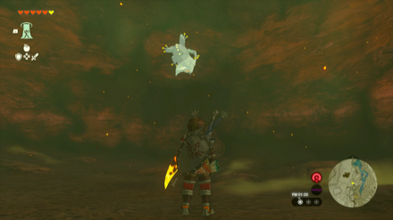 ゴダイ川の洞窟のマップ