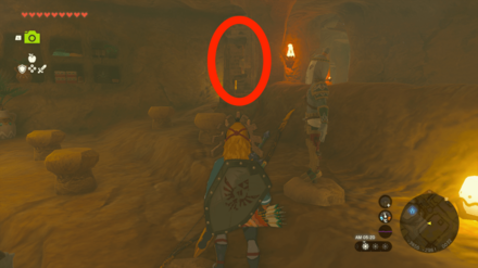 恋愛教室にある2つの石碑を重なるように撮影する