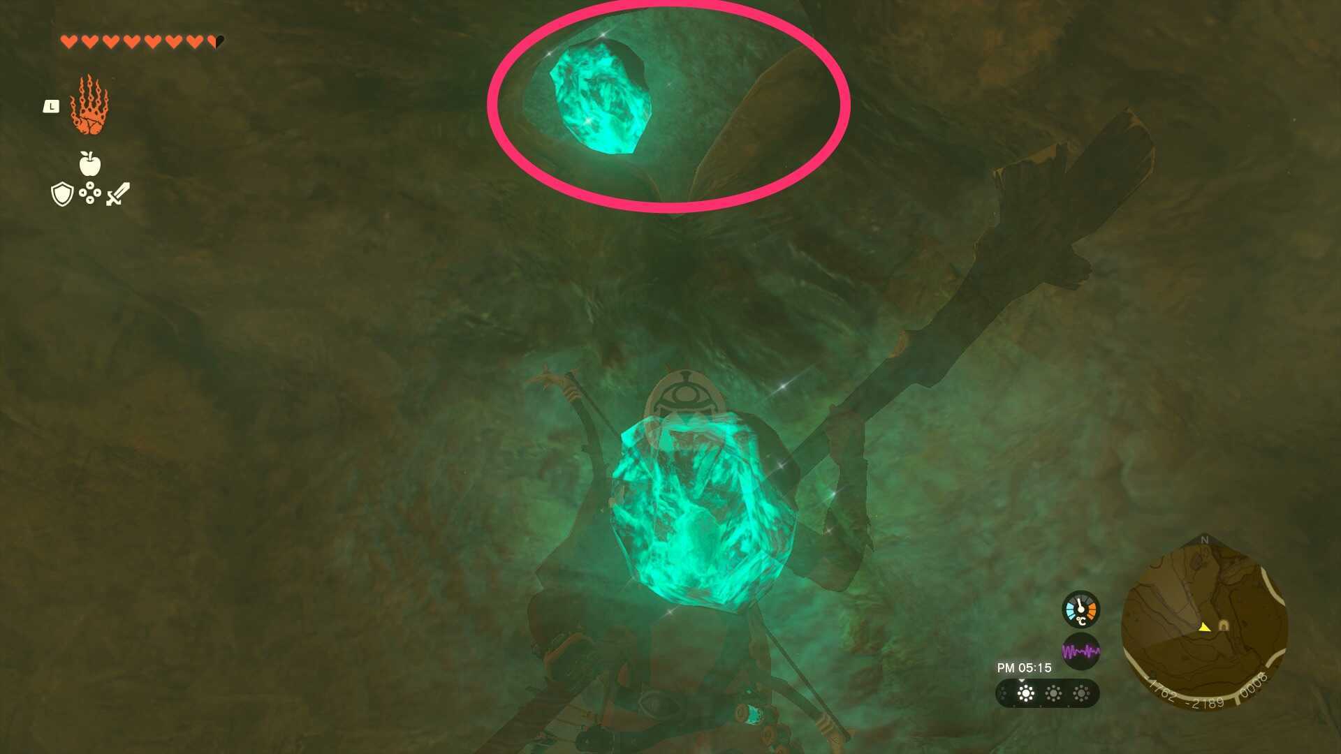 ナボール山南の洞窟マヨイ