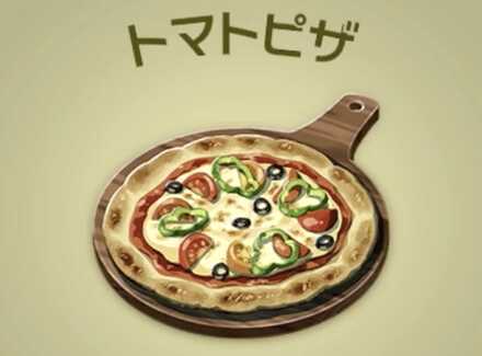 トマトピザ画像