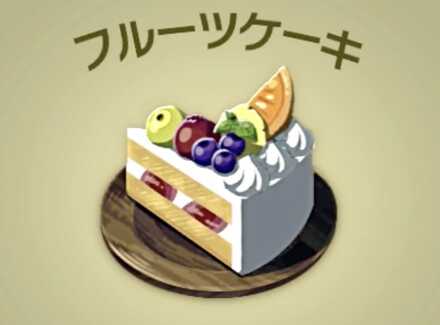 フルーツケーキ画像