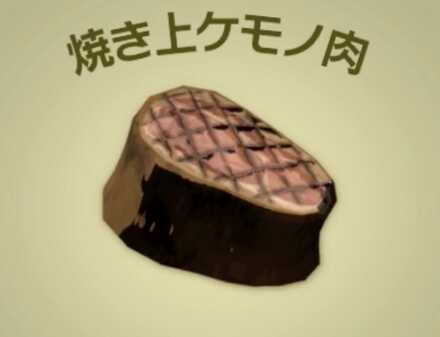 焼き上ケモノ肉画像