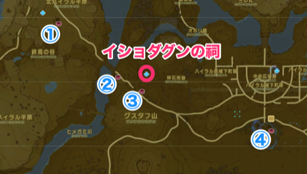 イショダグンの祠周辺の井戸