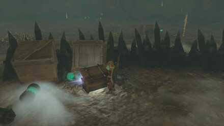 王家の盾が入っている宝箱