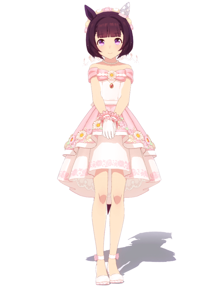 ニシノフラワーの立ち絵