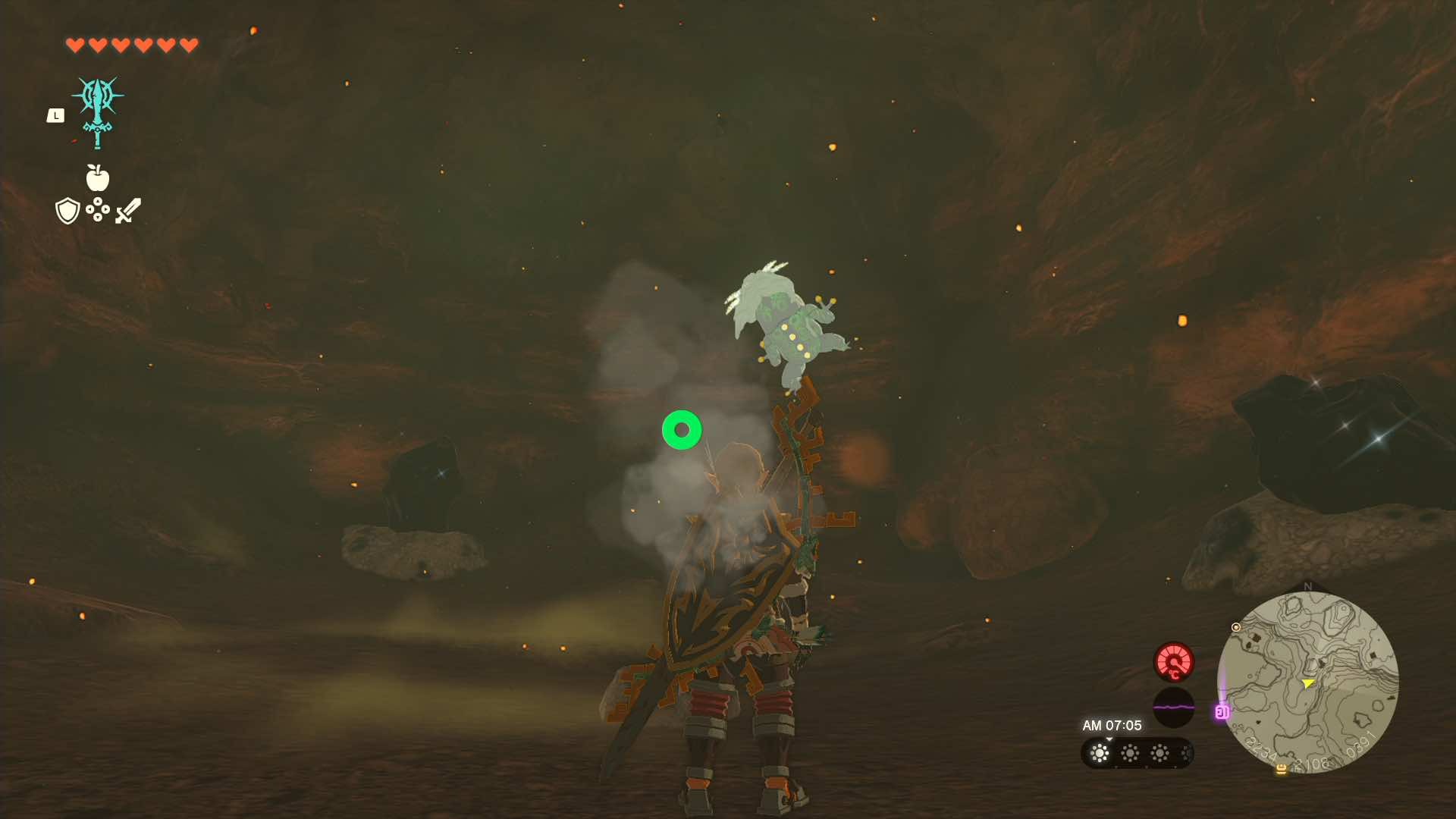 マルゴ坑道のマップ