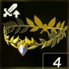 ダイヤの頭飾り画像