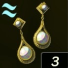 オパールの耳飾り画像