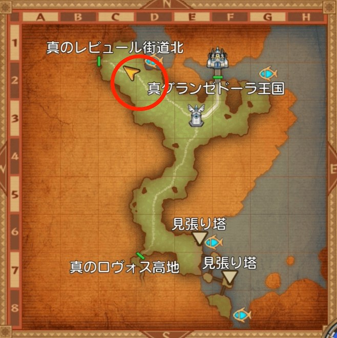 プークプックの出現場所マップ