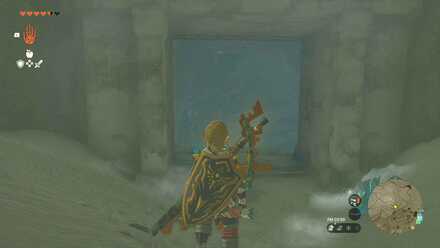 ヘブラ大化石の入り口