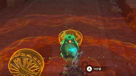 扇風機にナナメ付け