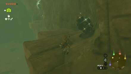 沈黙した像の谷の希少鉱床