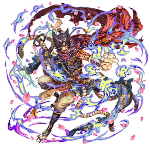 オセロニアの［虎妖怪の遊戯］虎桜丸の画像