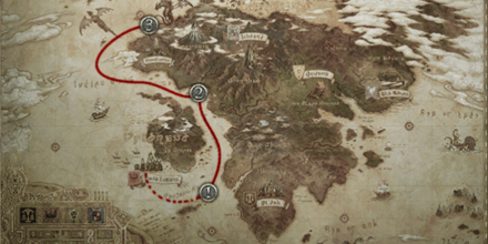 1度の航海で3ヶ所の釣りスポットを巡る