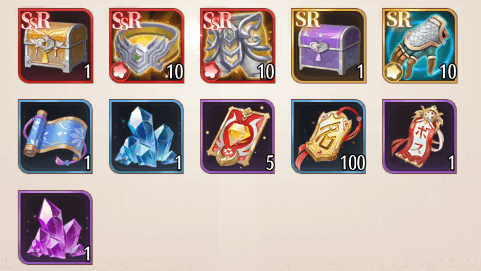 少女の巾着の画像