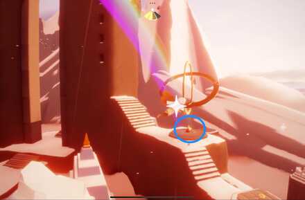 虹のキャンドル