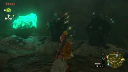 王家の隠し通路の希少鉱床