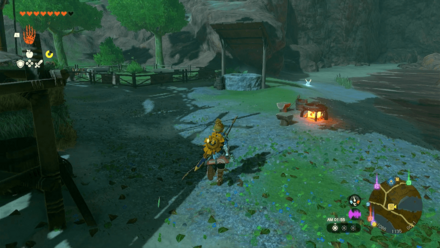 森の馬宿の井戸