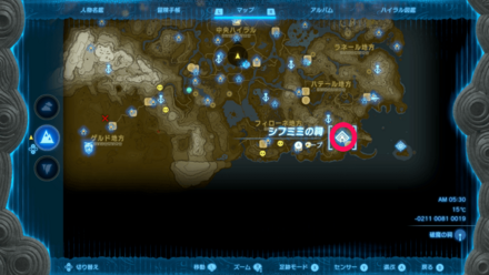 ローゼル村長の場所