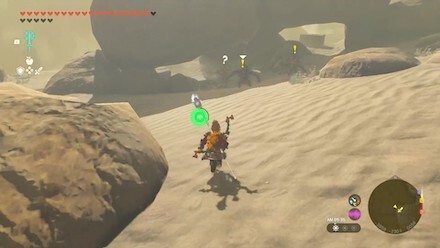 魔物の実際の場所