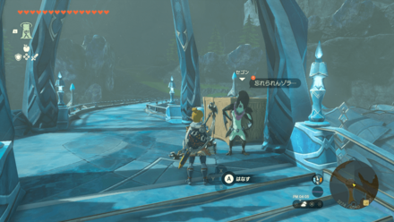 月下にたたずむゾーラ姫画像