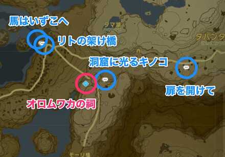 周辺のミニチャレンジ