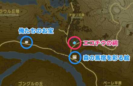 周辺のミニチャレンジ