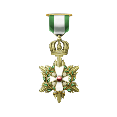 翠緑皓勲章