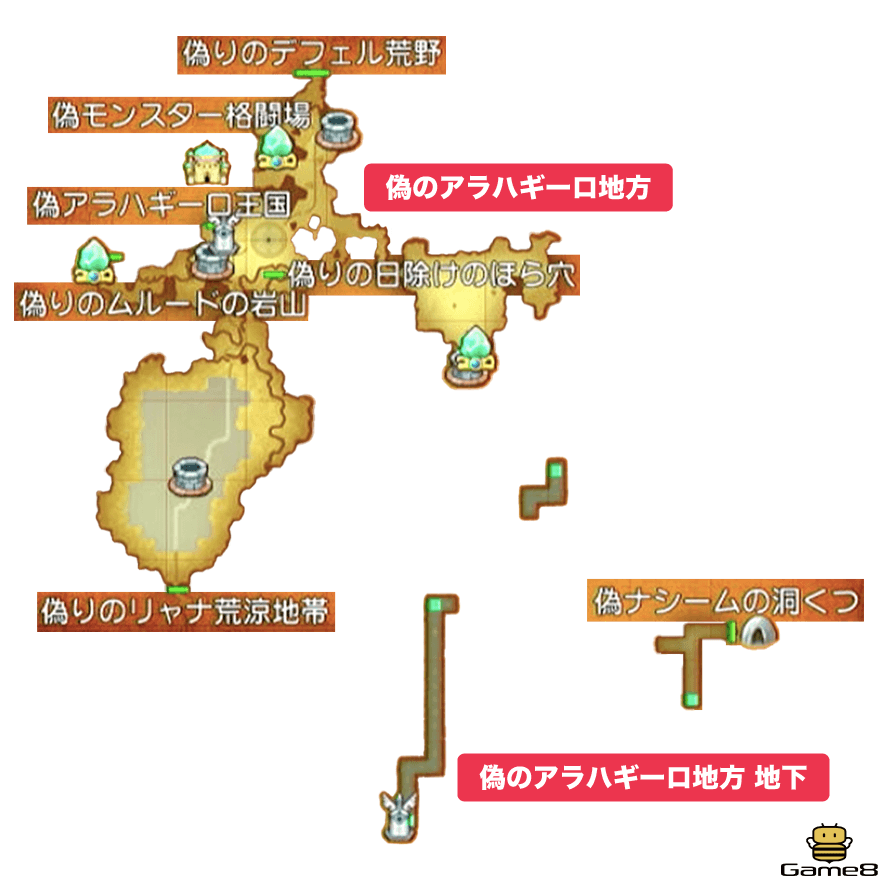 偽アラハギーロ地方画像