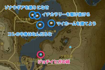 周辺のミニチャレンジ