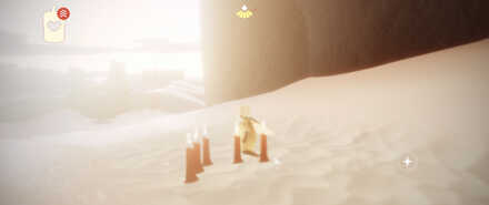 広場に出る前に一旦止まる