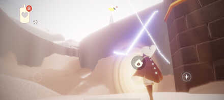 広場から天球儀のエリアへ