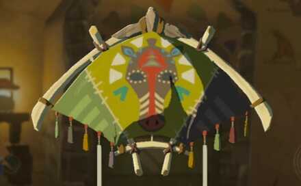 パラセールの馬神様の生地