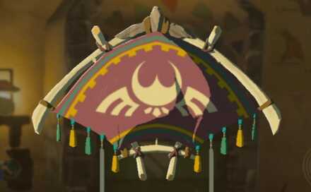 パラセールの懐かしい柄の生地