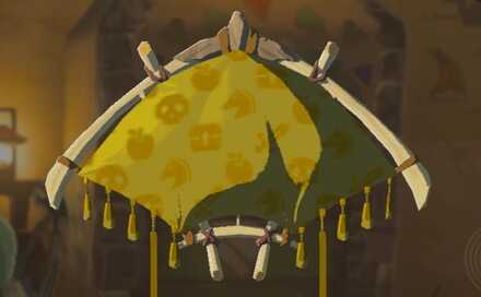 パラセールのロベリーお手製の生地