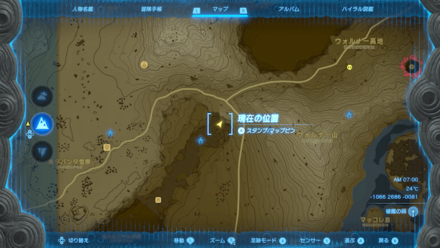 忘れ去られた神殿マップ