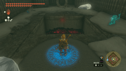 北ローメイの深穴