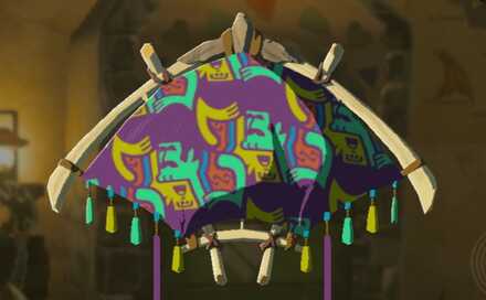 パラセールのカバンダお手製の生地