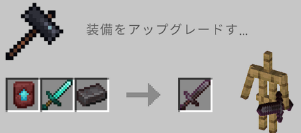 ネザライト装備の強化